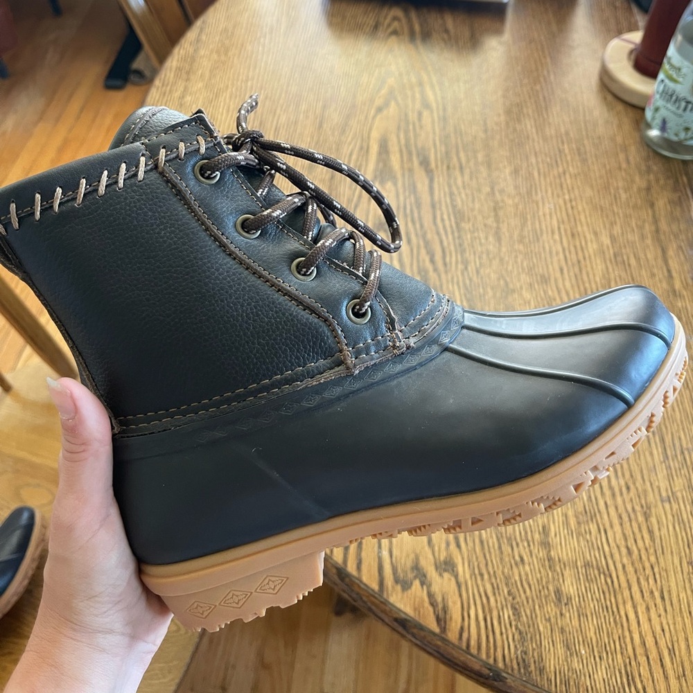 Women’s Pendleton Duck Boots - Dark Brown